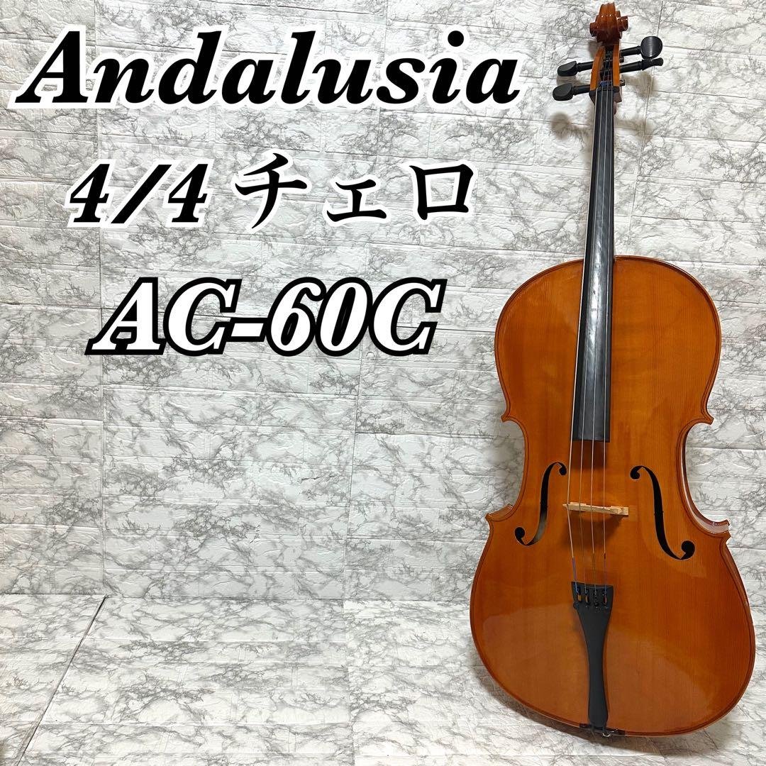 【美品】Andalusia No.AC-60C チェロ 4/4サイズ