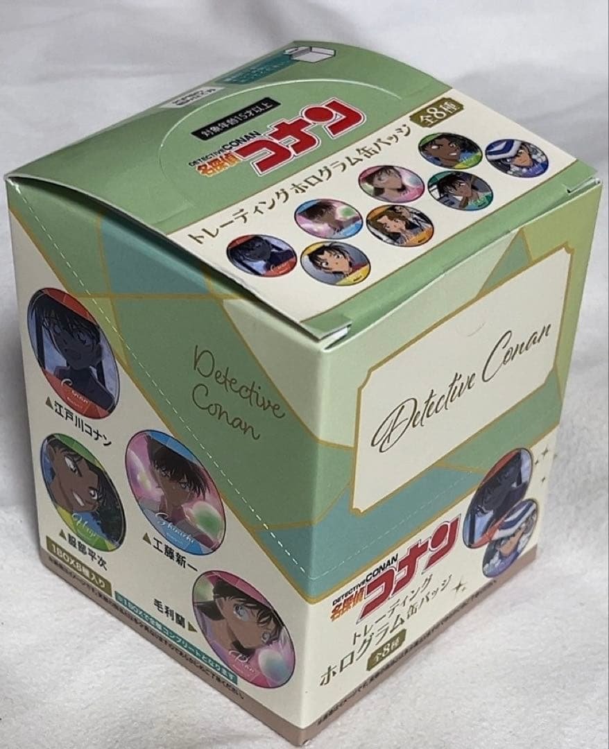 名探偵コナン セブンイレブン限定 トレーディングホログラム缶バッジ　毛利蘭