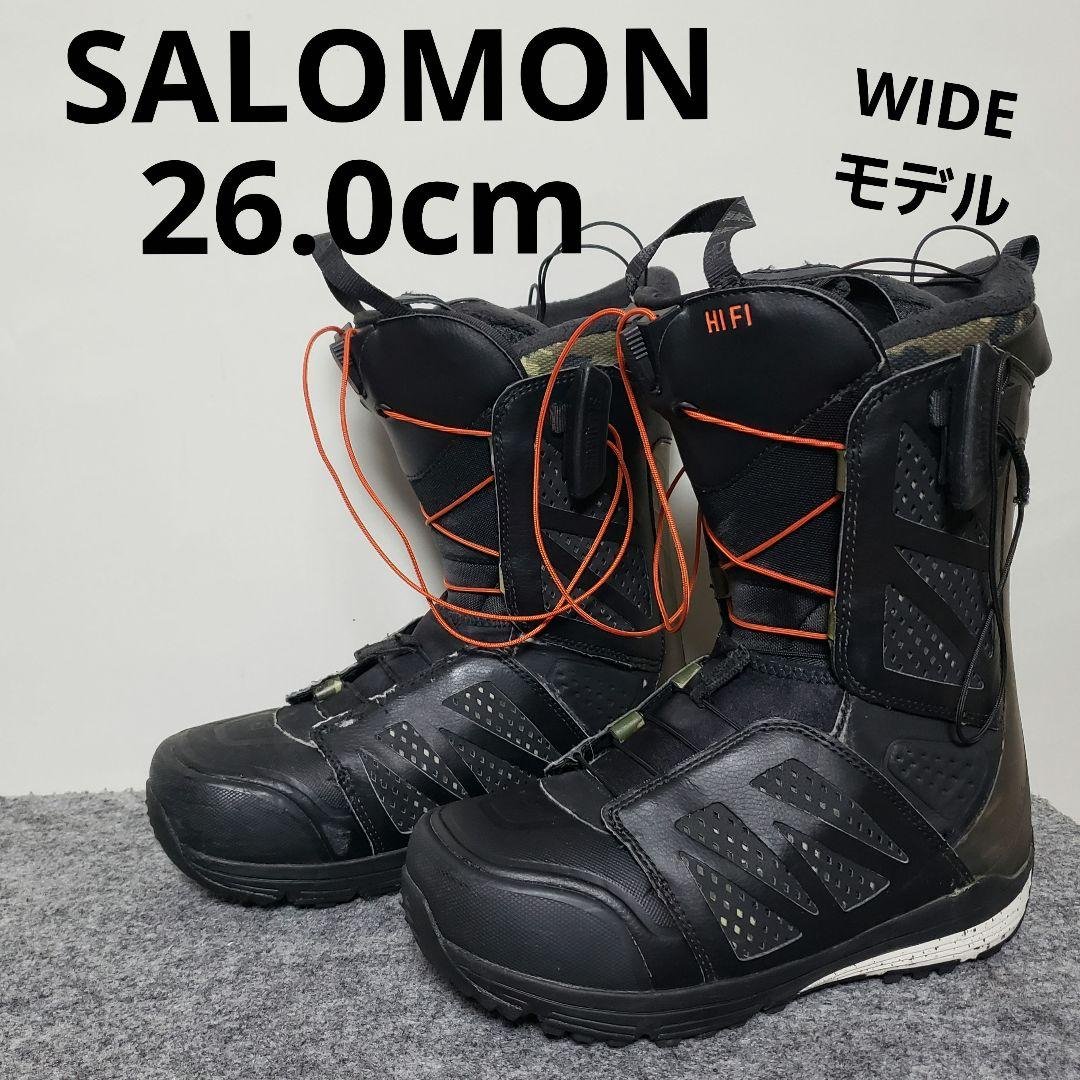 SALOMON 26.0cm スノーボードブーツ 送料無料