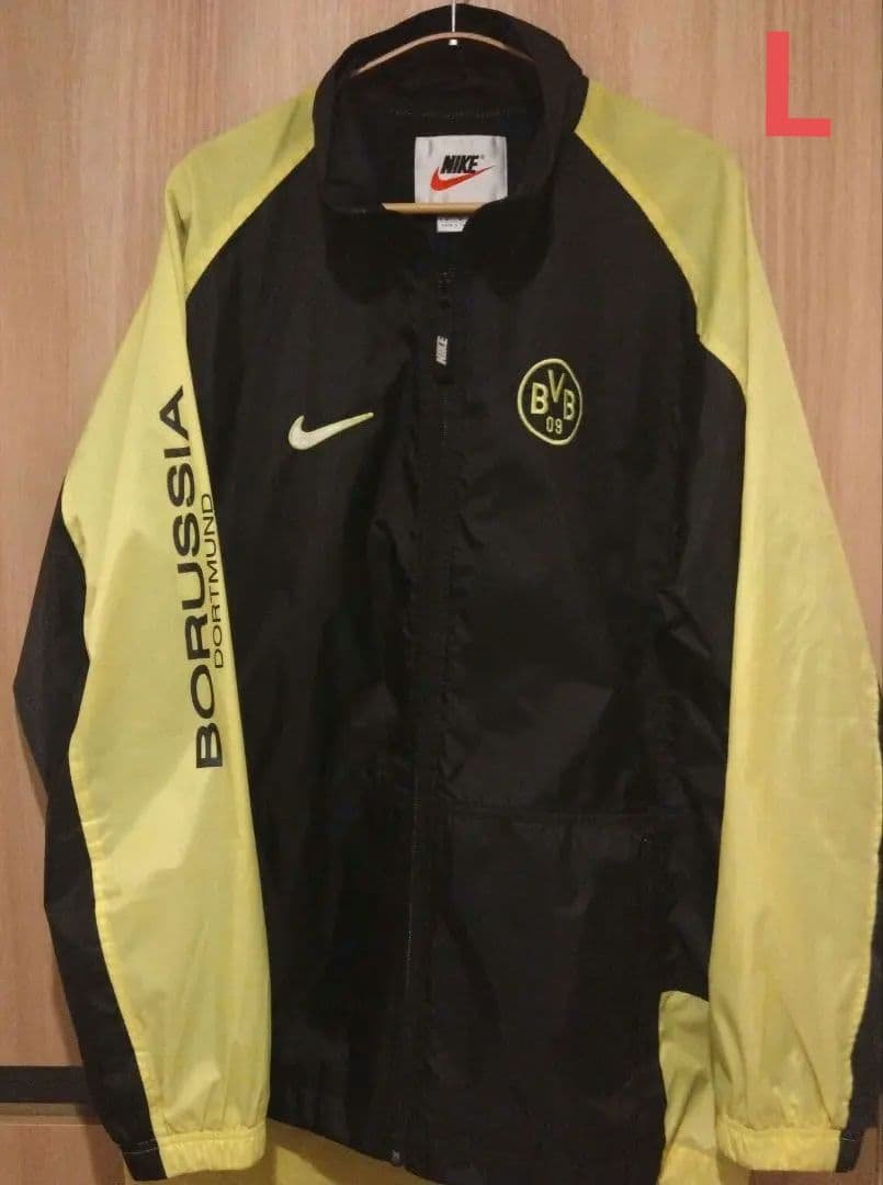 90s Nike Borussia Dortmund ウィンドブレーカー