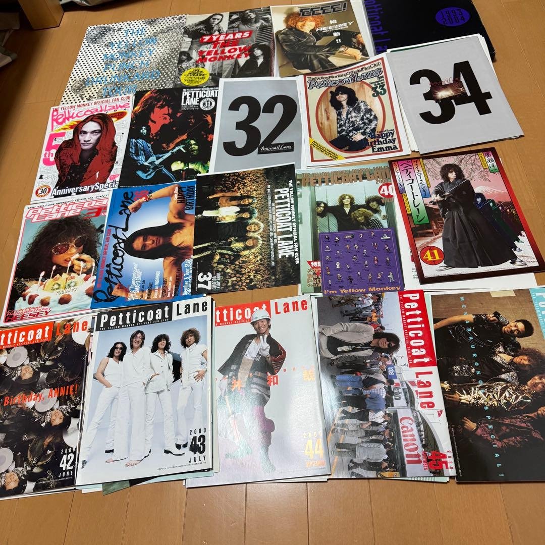 THE YELLOW MONKEY 会報　ツアーパンフ　写真集　まとめ売り