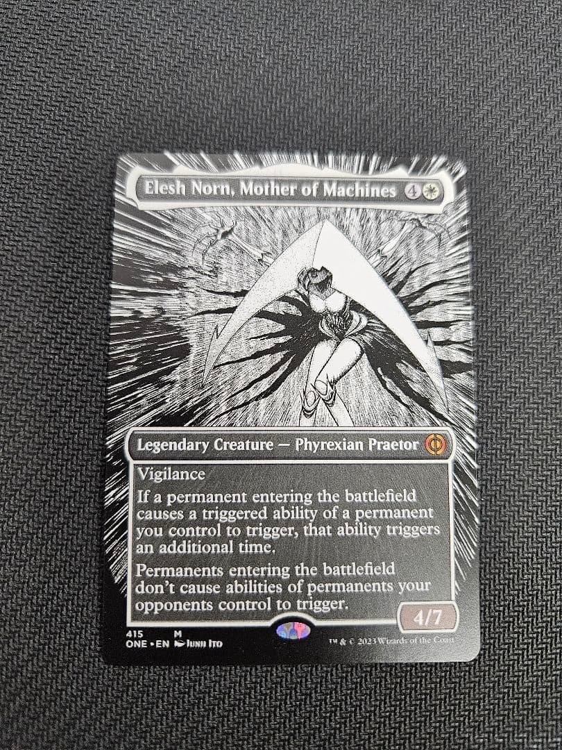 MTG　機械の母、エリシュ・ノーン　英語版　ボーダーレス
