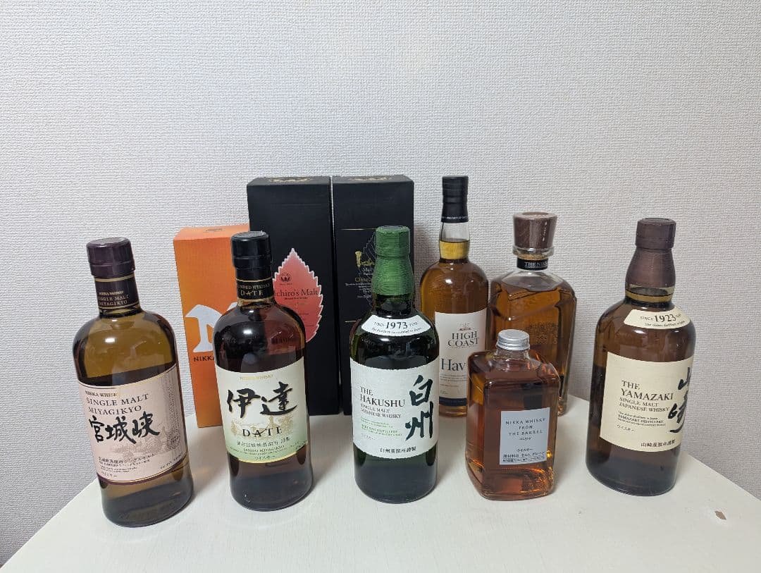 国産ウイスキー10本セット