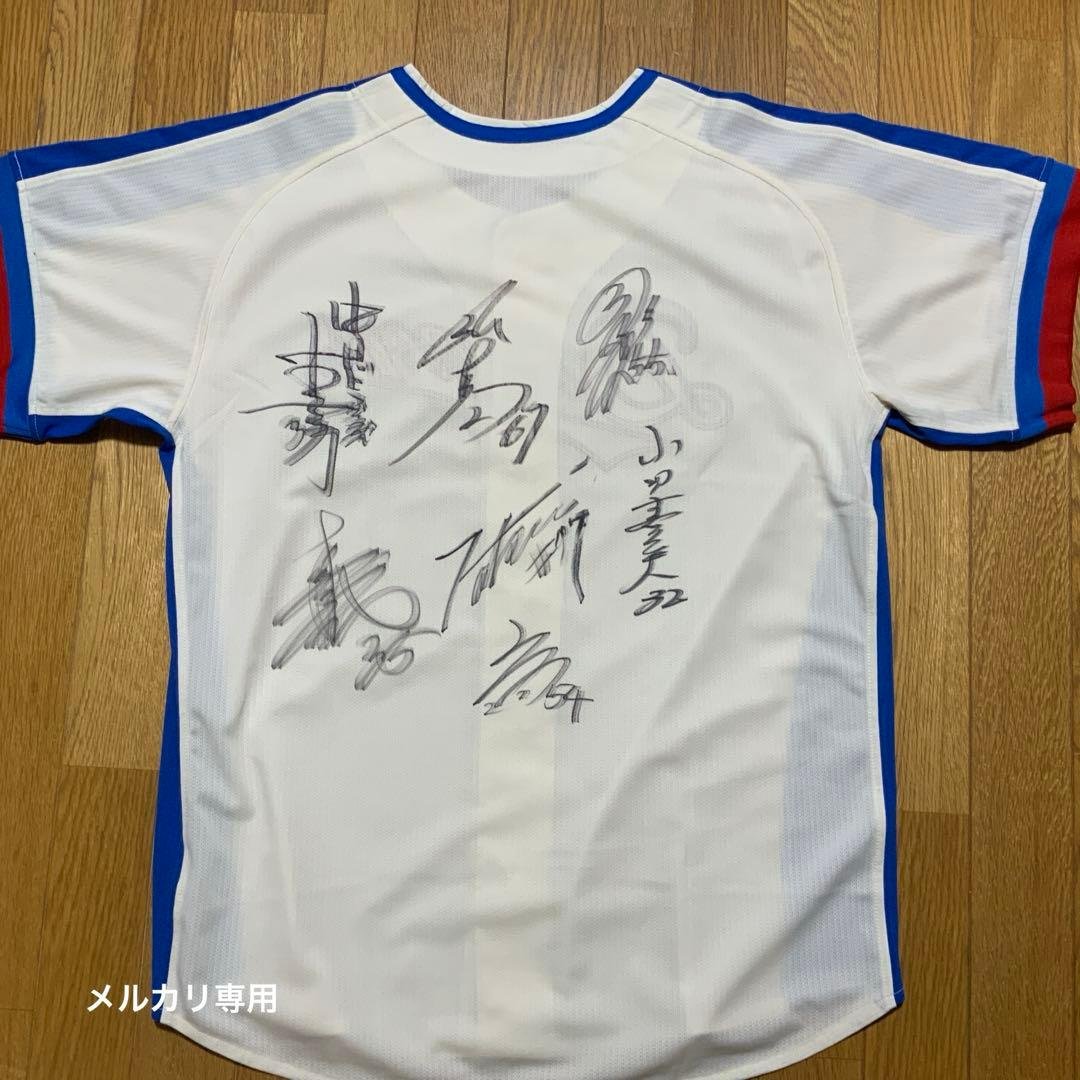 中日ドラゴンズレトロユニフォーム(サイン付き)
