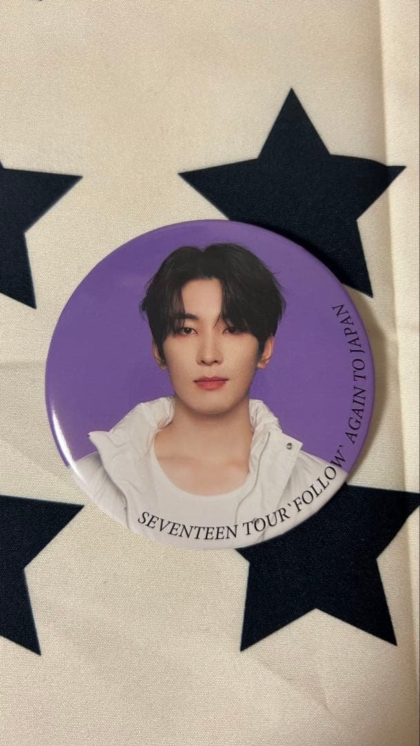 SEVENTEEN FOLLOW AGAIN WONWOO 缶バッジ
