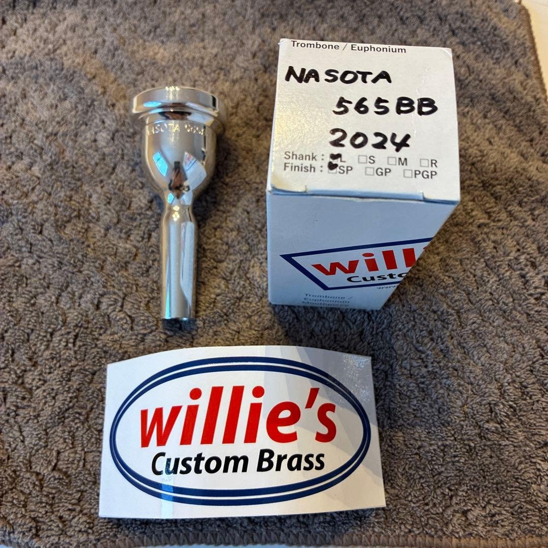 ユーフォニアムマウスピース　Willie's NASOTA 565BB 2024