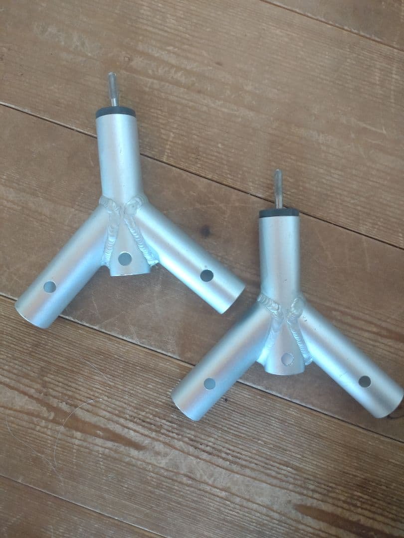 スノーピーク　ランドステーション用二股　2個セット