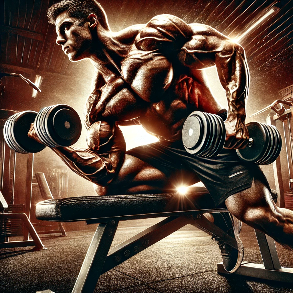 build insane triceps by doing skull crushers - laz - tymoff