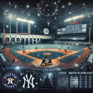 houston astros vs yankees match player stats