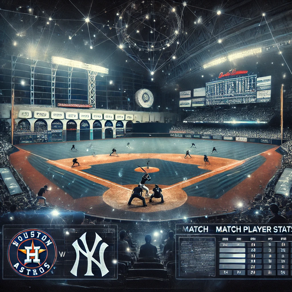 houston astros vs yankees match player stats